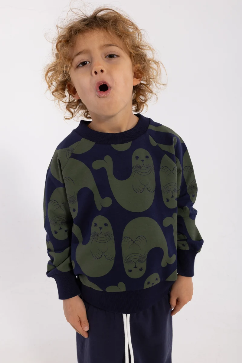 Dyrbellow Sweat Dark Navy SAEL COLONY