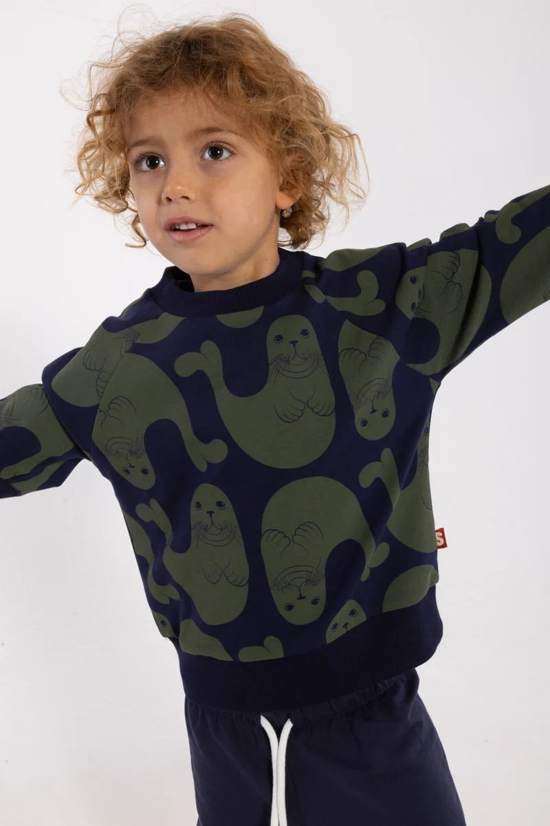 Dyrbellow Sweat Dark Navy SAEL COLONY