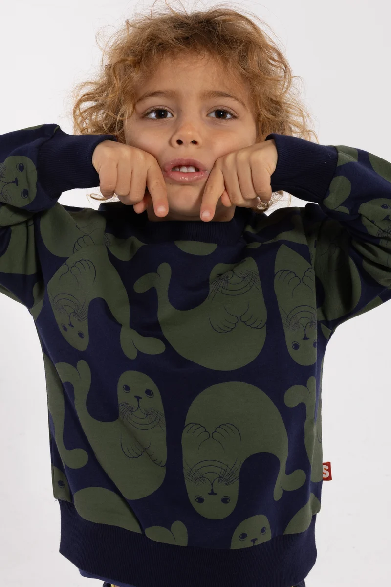 Dyrbellow Sweat Dark Navy SAEL COLONY