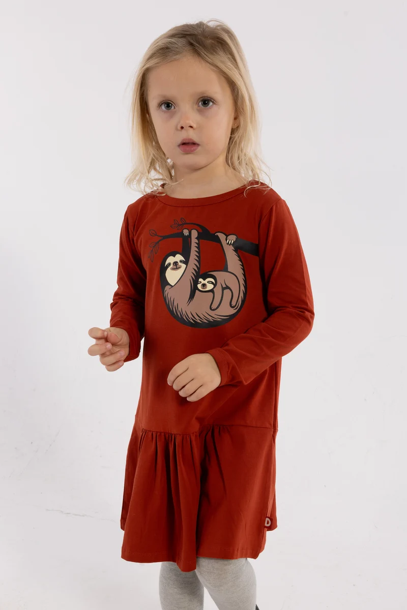 Dyrzanzi LS Dress Chili DOVENDYRMOR