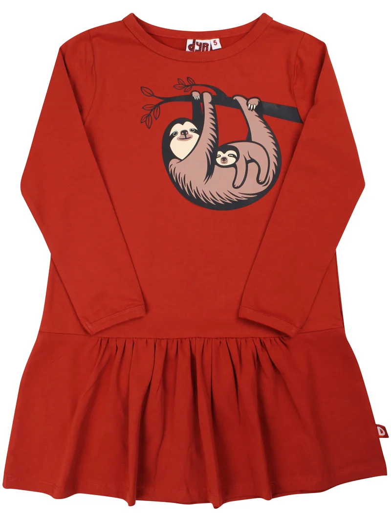 Dyrzanzi LS Dress Chili DOVENDYRMOR