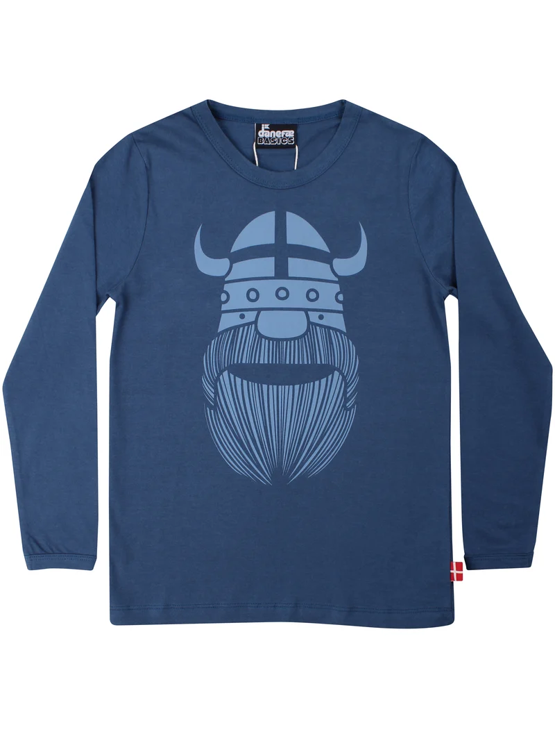 Danebasic Longsleeve Dark Grey Blue ERIK