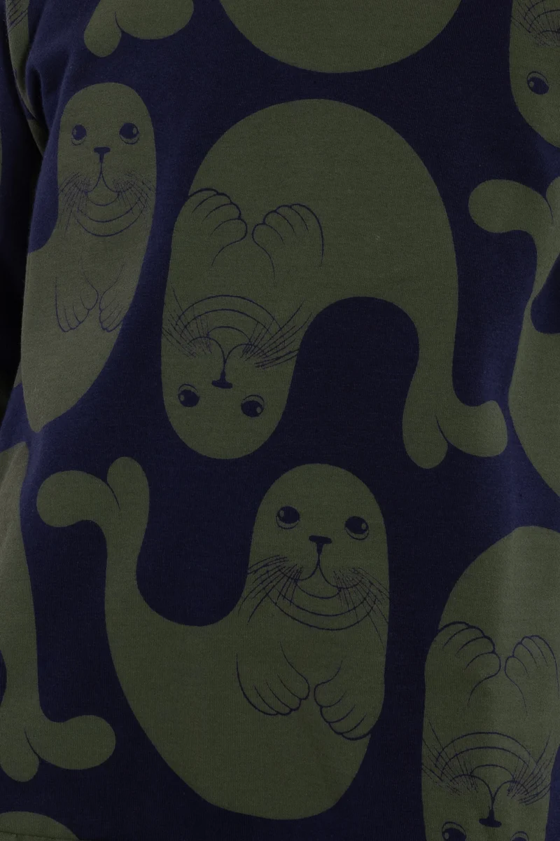 Dyrbirdy Moleton Dress Dark Navy SAEL COLONY
