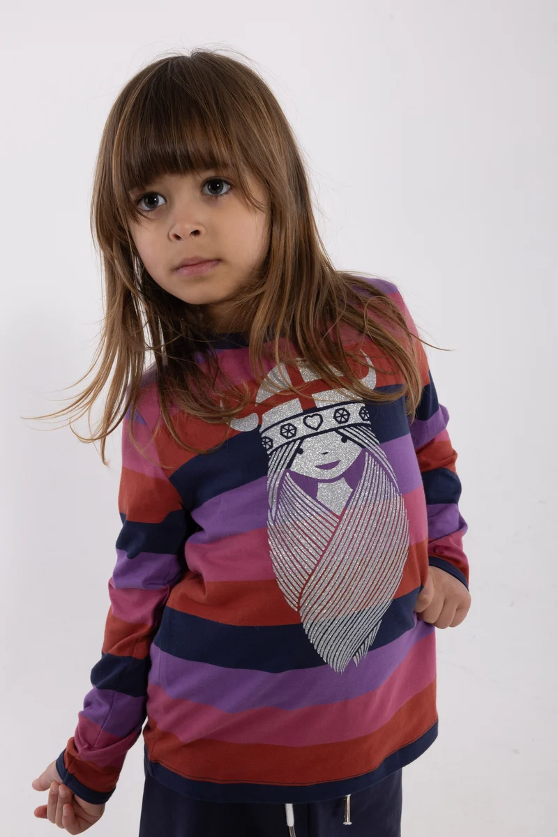Danenorthpole Tee Illustrious FREJA (Glitter)
