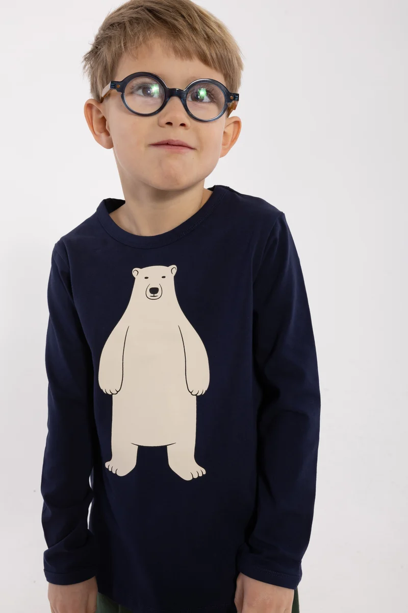 Dyrroar T Dark Navy ISBJOERN HØJ