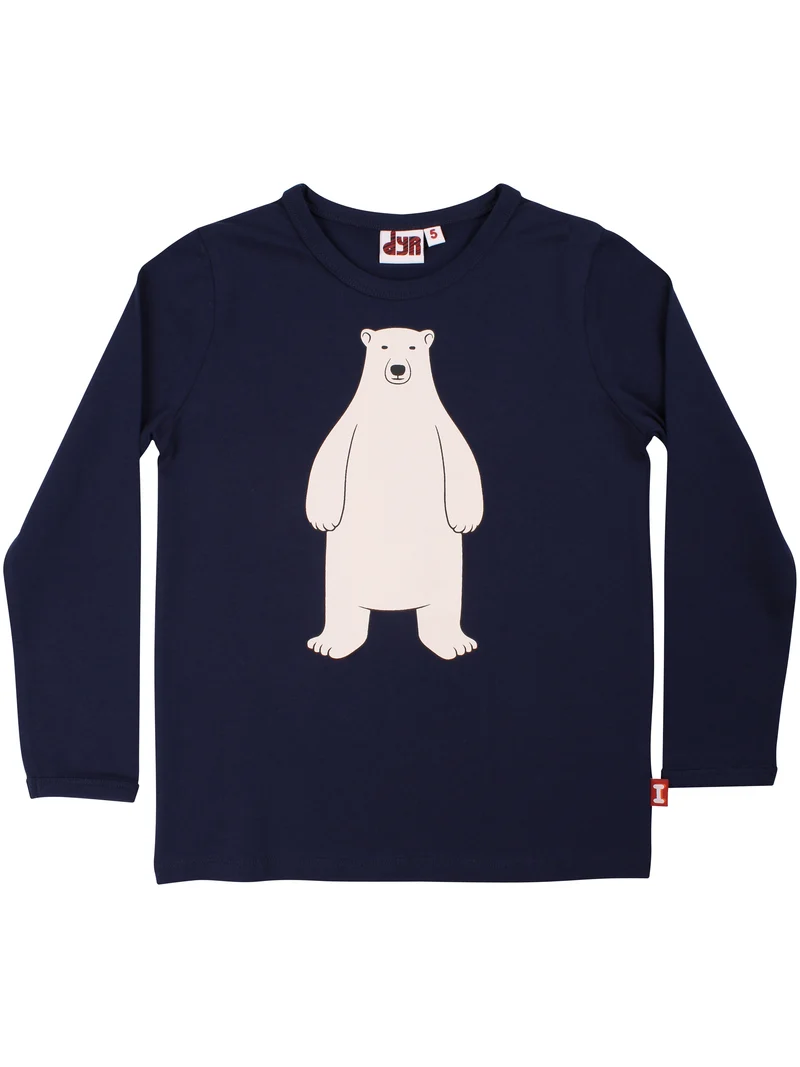 Dyrroar T Dark Navy ISBJOERN HØJ