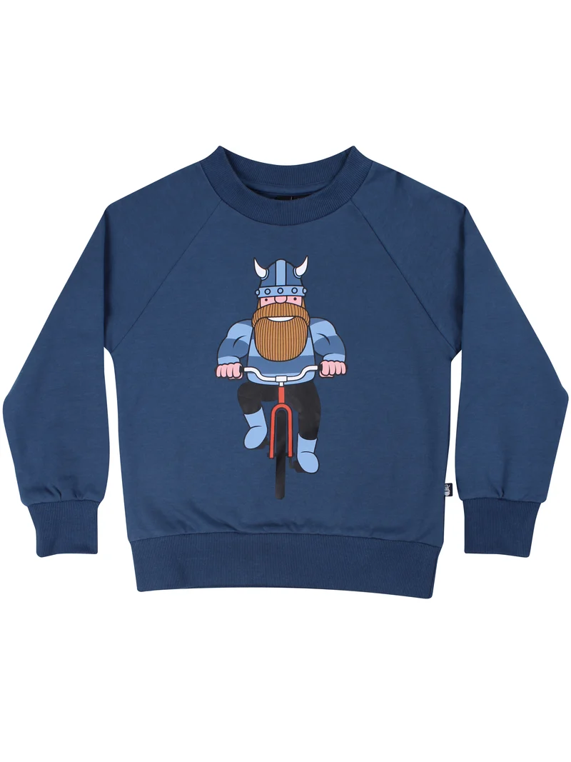 Danamerika Sweat Dark Grey Blue CYKEL DIN VEN