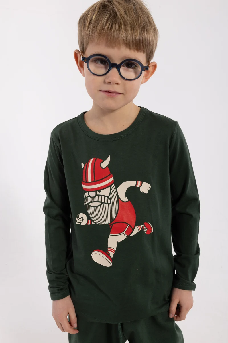 Danebasic Longsleeve Dark Forest JOGVIK