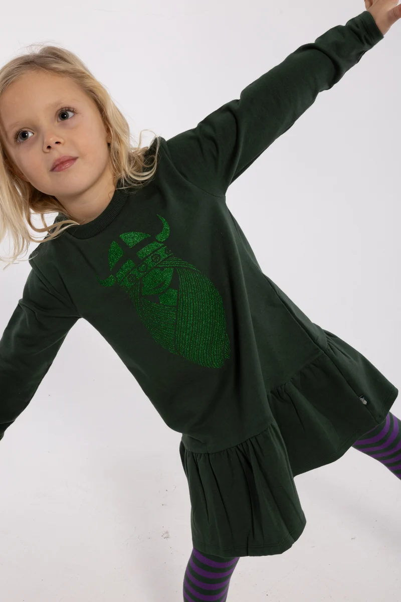 Daneshibuya Dress Dark Forest FREJA (Glitter)
