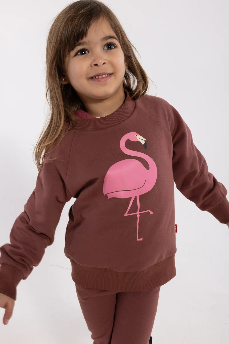 Dyrbellow Sweat Dark Cherry FLAMINGO