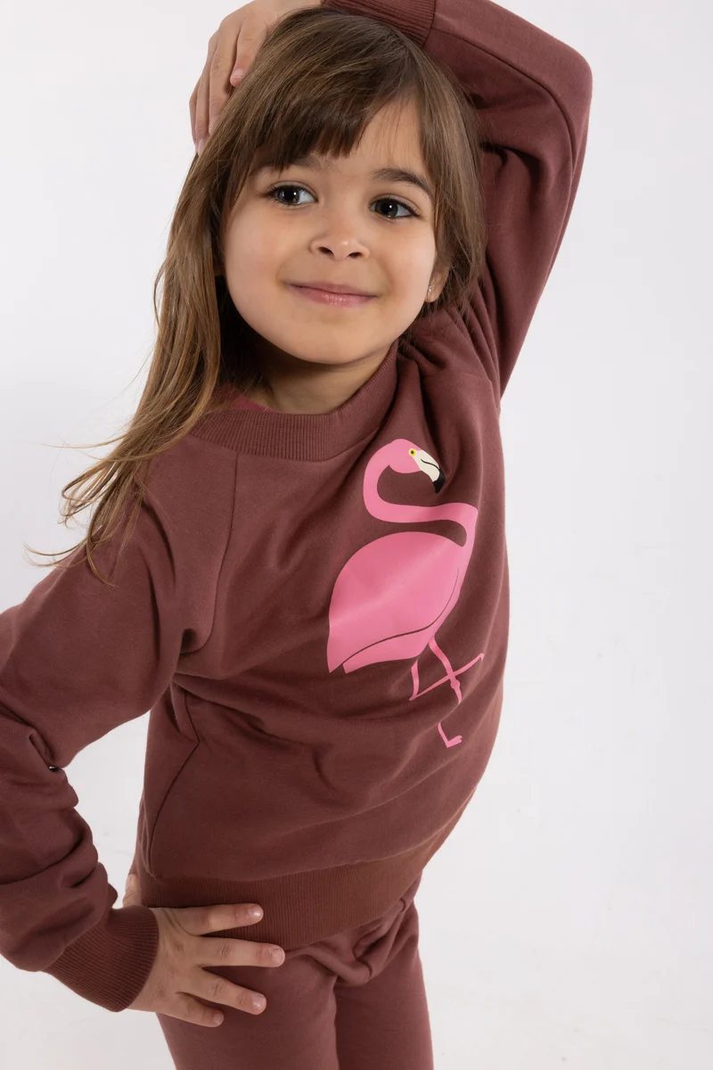 Dyrbellow Sweat Dark Cherry FLAMINGO