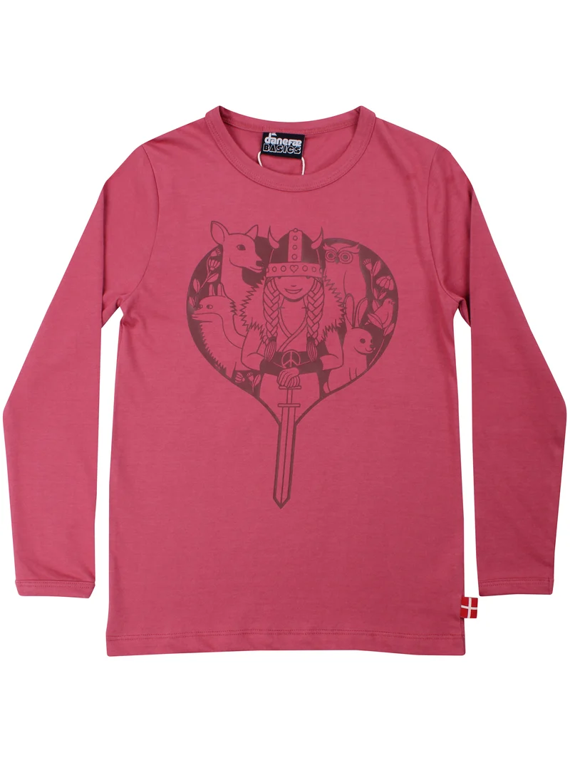 Danebasic Longsleeve Berry Compote FAUNA FREJA