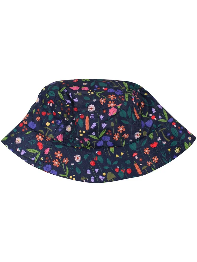Danebucket Rain AOP Hat Dk Navy BOTANICAL