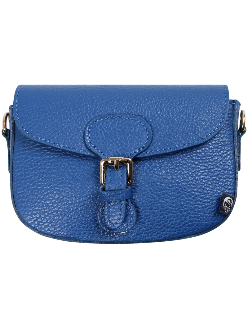 ESS - Danebernadotte Leather Shoulder Bag Electric Blue