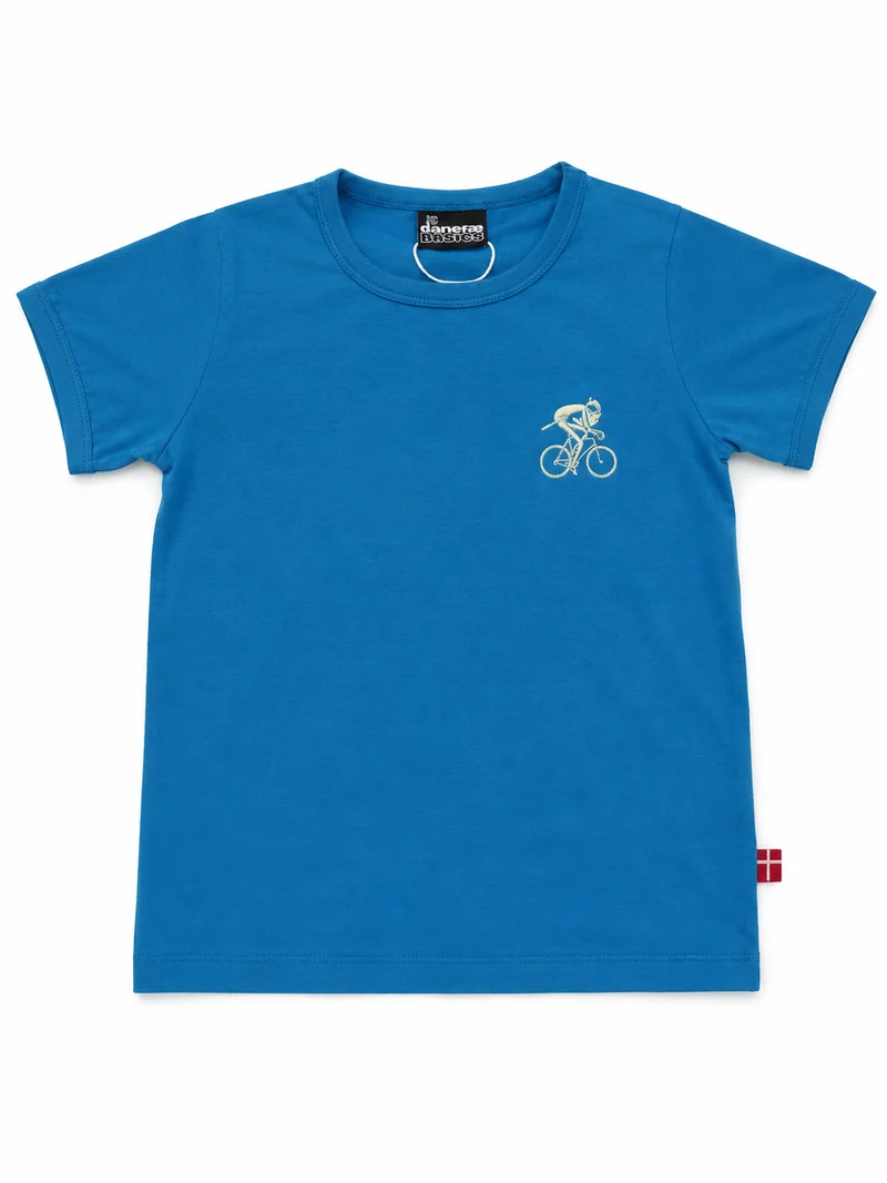 ESS - Danebasic Minik Tee Faded Blue EMBY BIKING VIKING