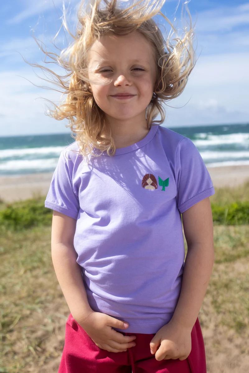 ESS - Danebasic Ivalu Tee Light Lilac EMBY HAVFRUE