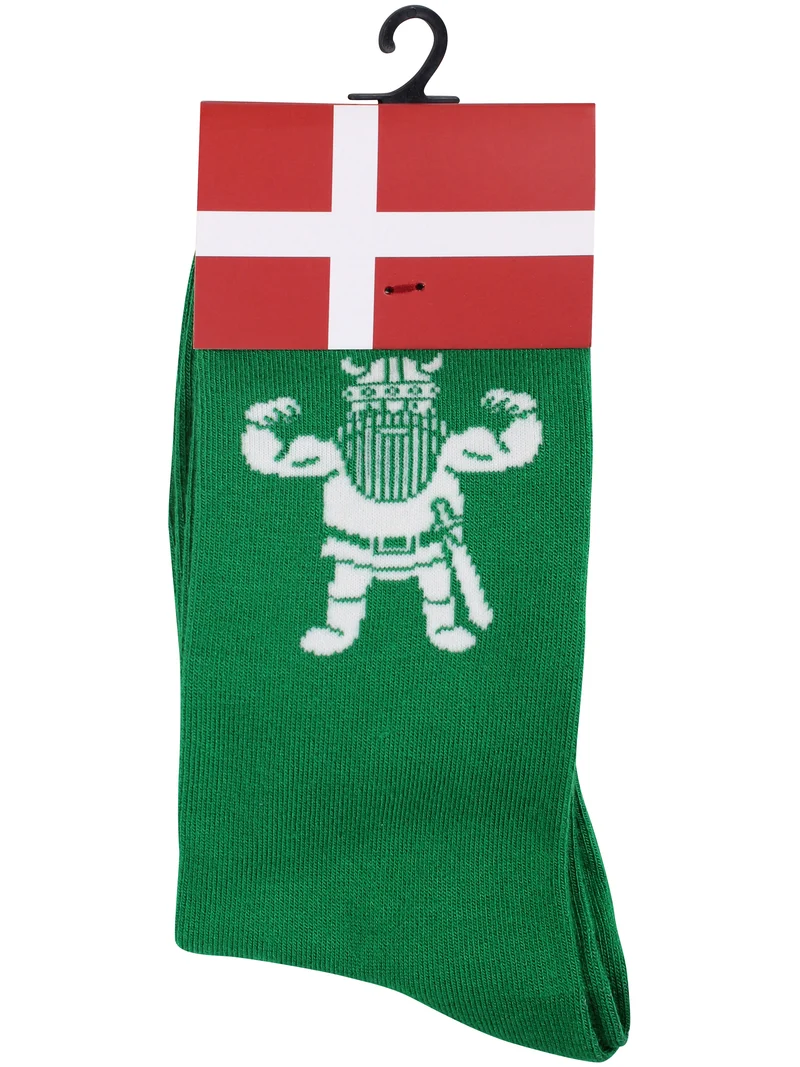 Danedanmark Kids Socks Cold Green STAERKVIK