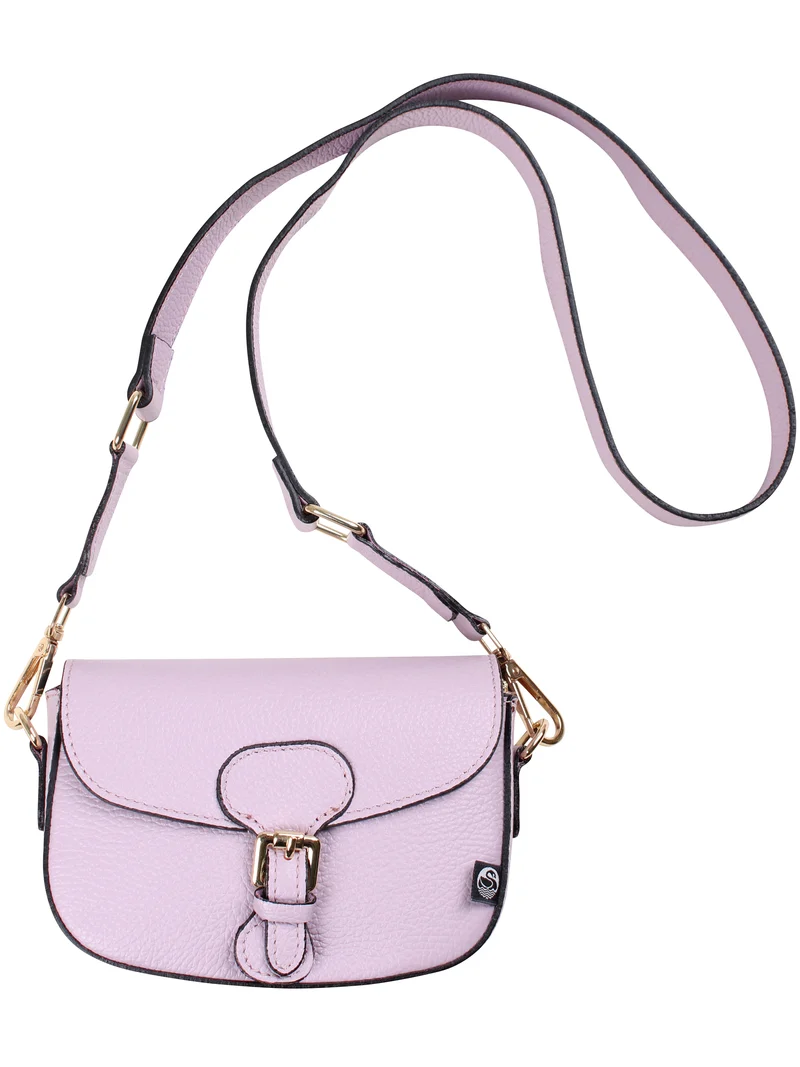 ESS - Danebernadotte Leather Shoulder Bag Lilac