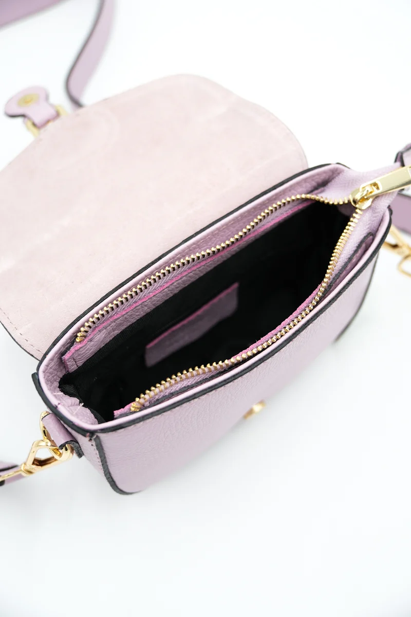 ESS - Danebernadotte Leather Shoulder Bag Lilac