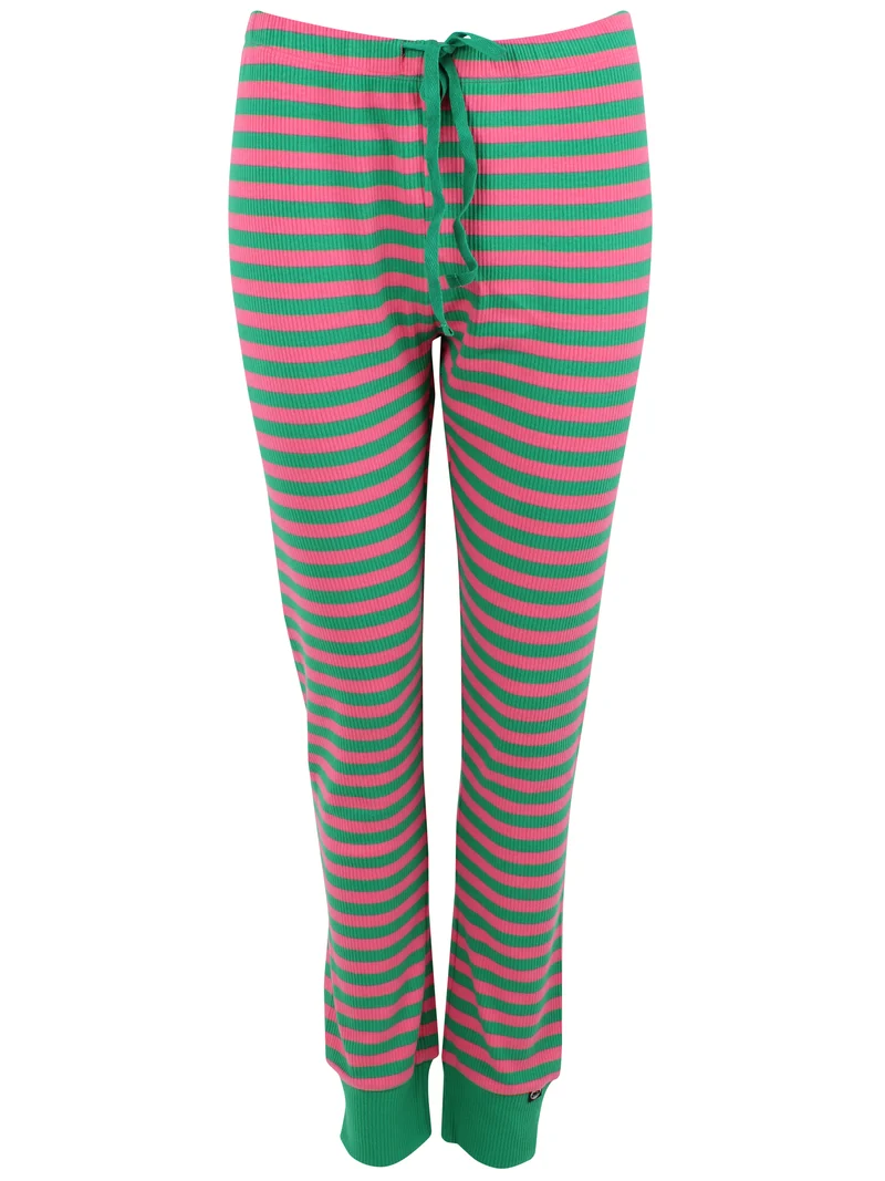ESS - Danesandvig Lounge Pants Soft Cherry/Green