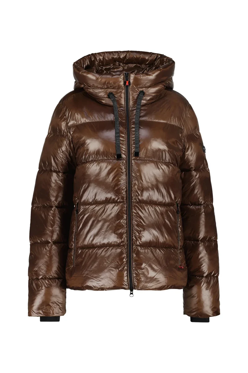 Steppjacke mit Kapuze
