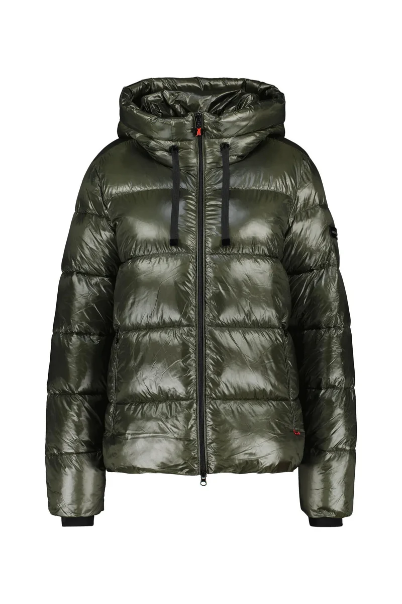 Steppjacke mit Kapuze