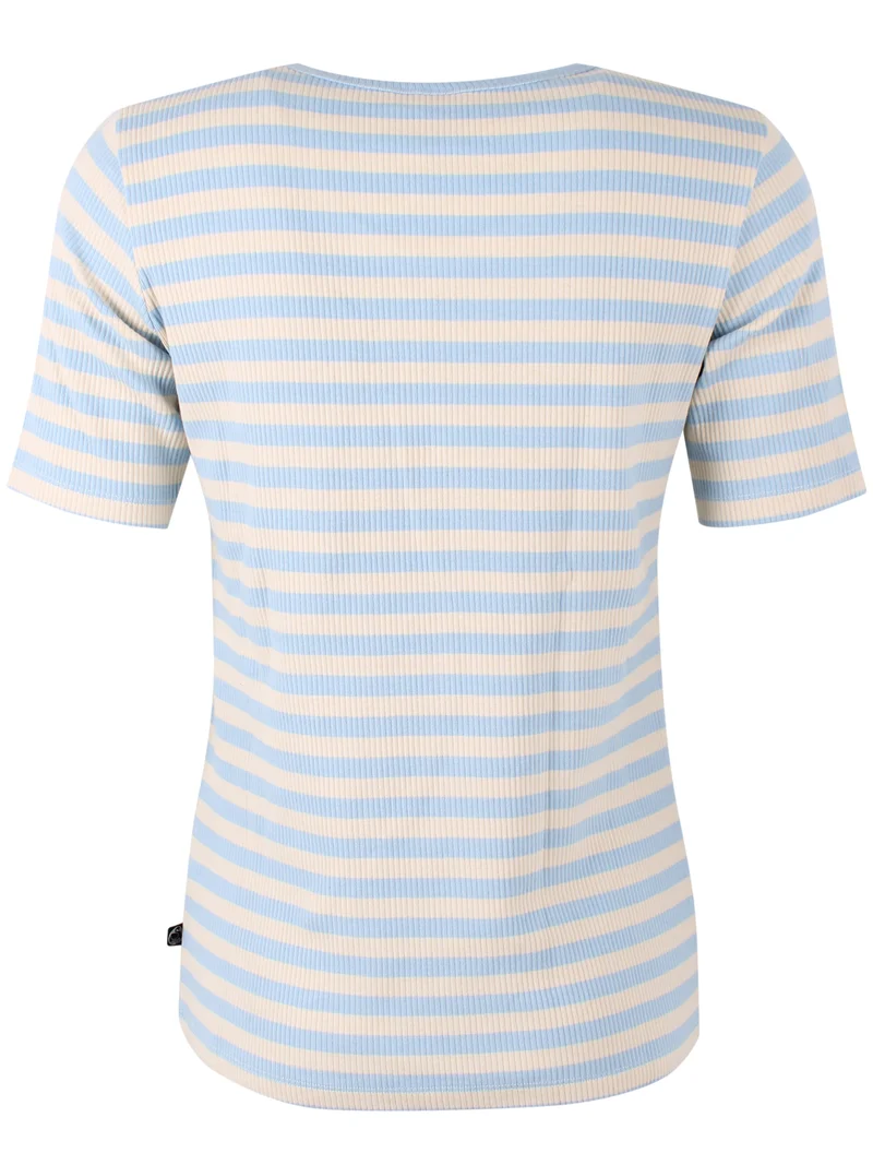 ESS - Danefriend Ribbing Tee Chalk/Cold Sky
