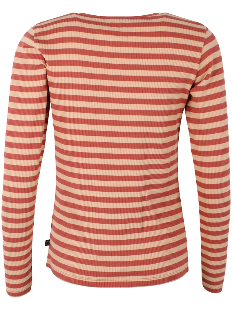 ESS - Danepartner LS Ribbing Tee Aragon/Nougat