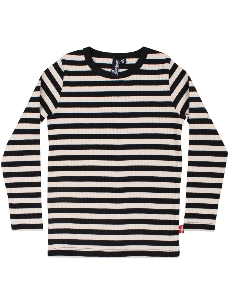 ESS - Danelemonade Ribbing Tee Chalk/Black
