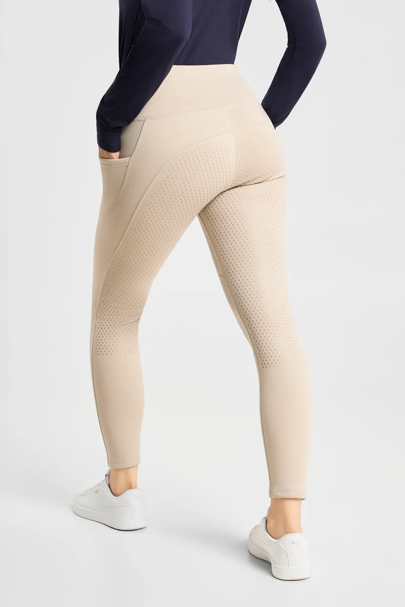 Greta Damen Thermo Vollbesatz-Reitleggings Atmosphere 42