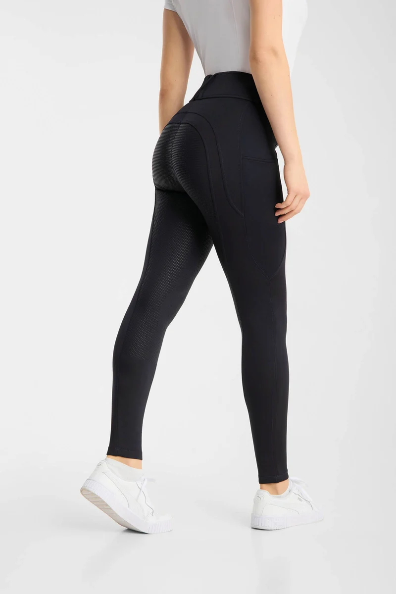 Chara Damen Vollbesatz-Reithose Dark Navy 34