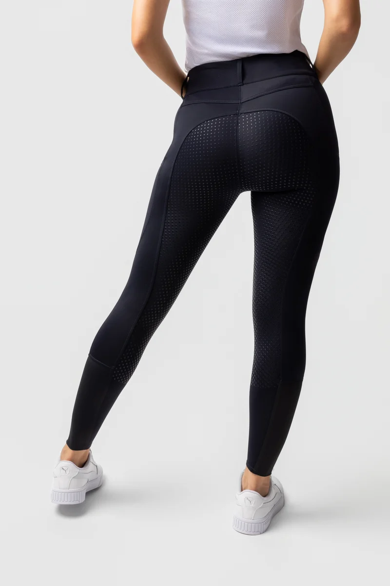 Evelyn Damen Vollbesatz-Reithose UPF 50+ Dark navy 32
