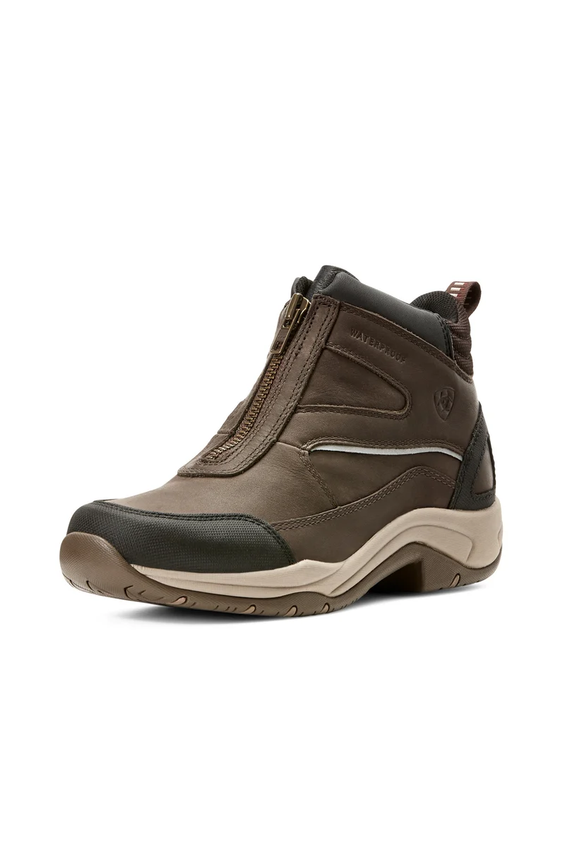 Telluride H2O Zip Damen-Halbstiefel mit Reißverschluss Dark Brown 36.5
