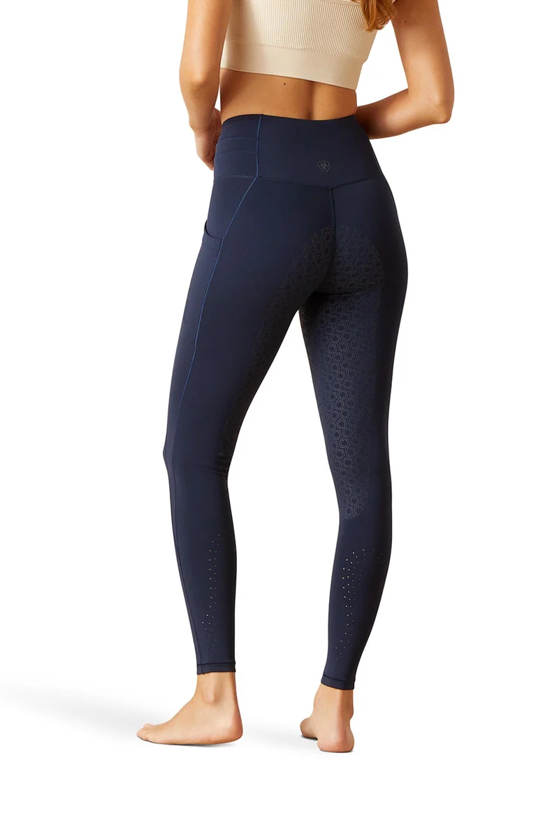 Eos 2.0 Damen Reitleggings mit Vollgrip Navy Eclipse XL