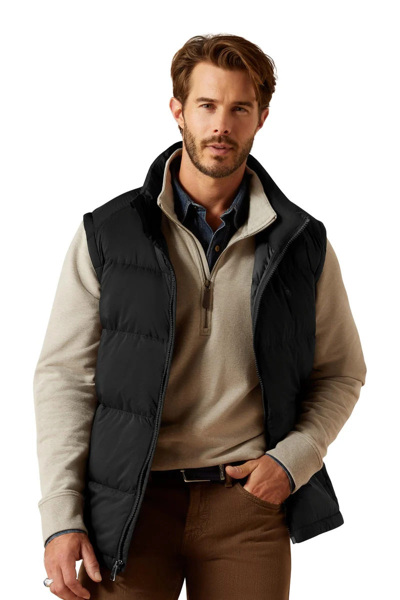 Herren UltraPuff Daunenweste Black M