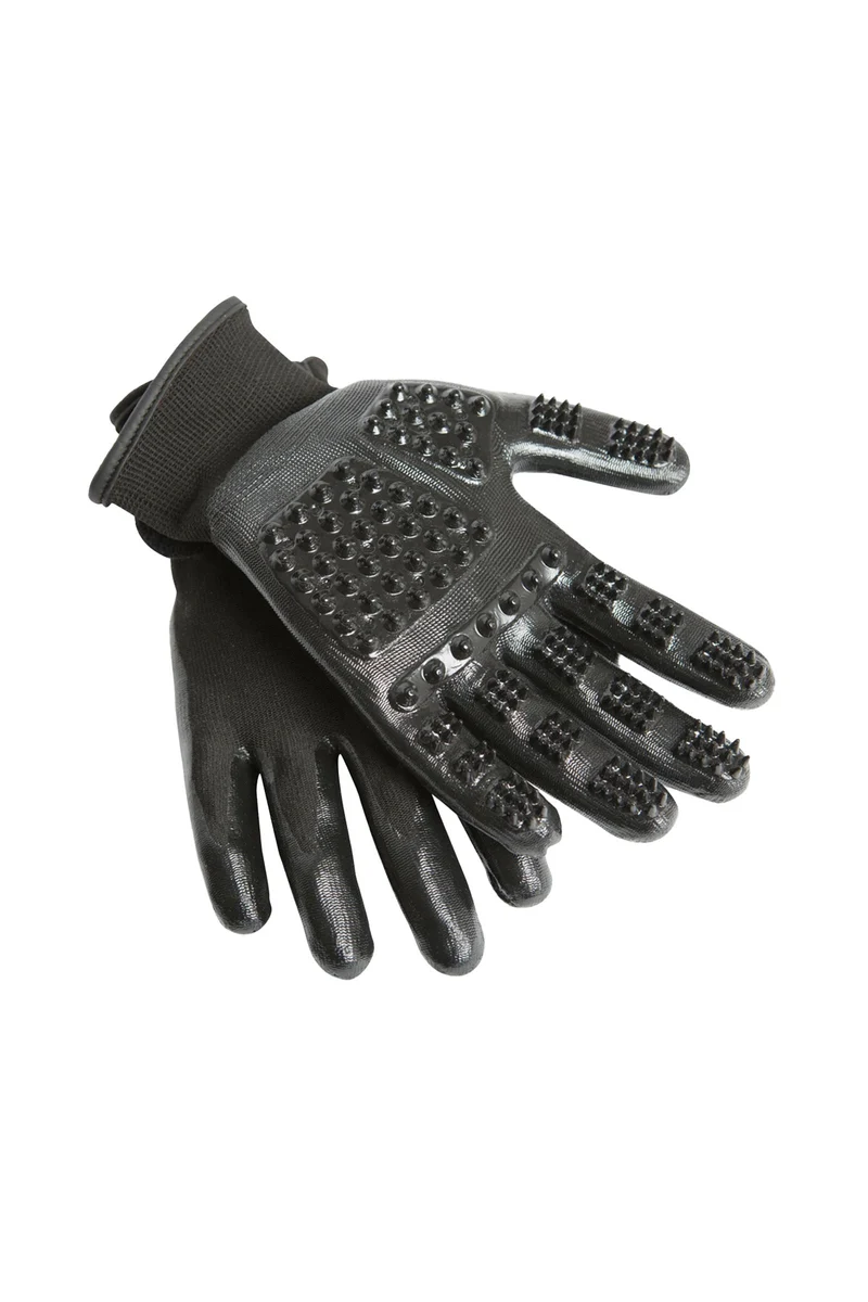 Hands On Pflegehandschuh Black XS