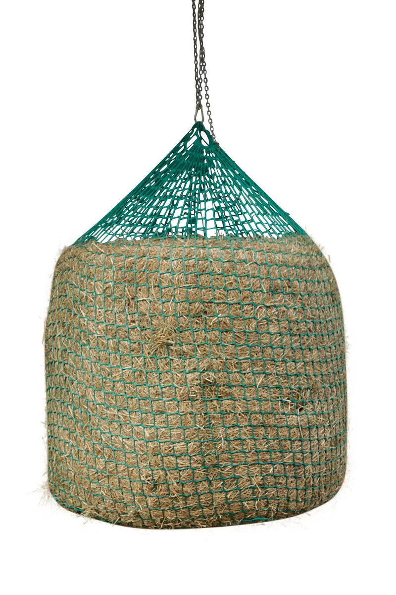 Heunetz für Rundballen zum Aufhängen, 125 × 160 cm Green Einheitsgröße