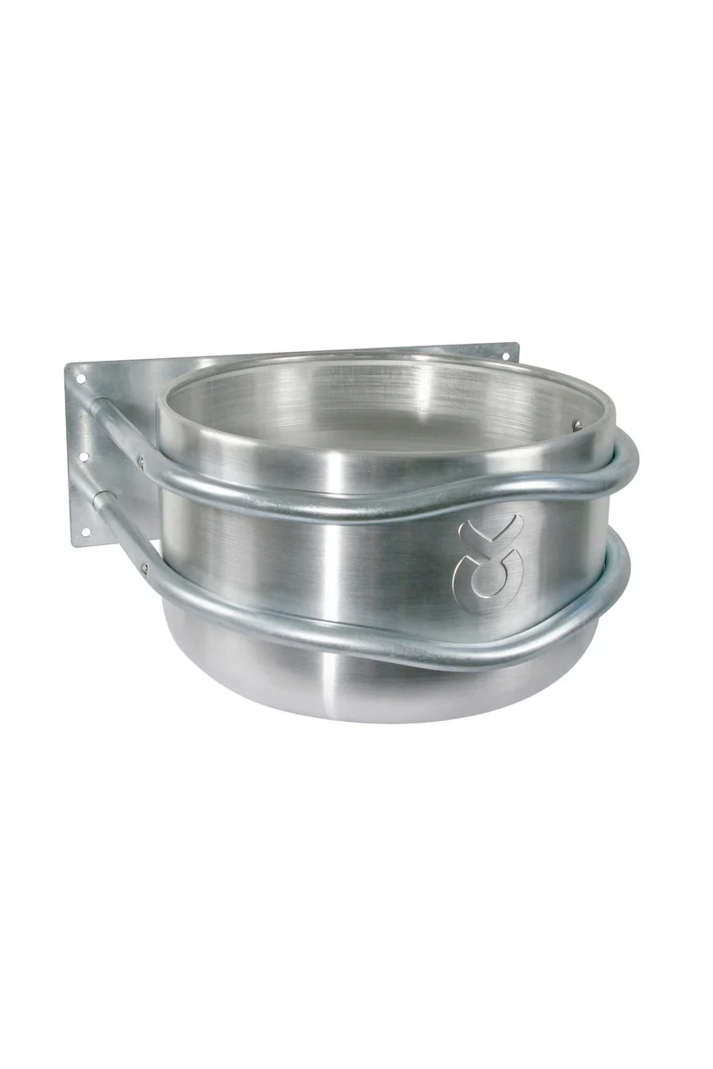 Futtertrog Aluminium, rund aluminium 18