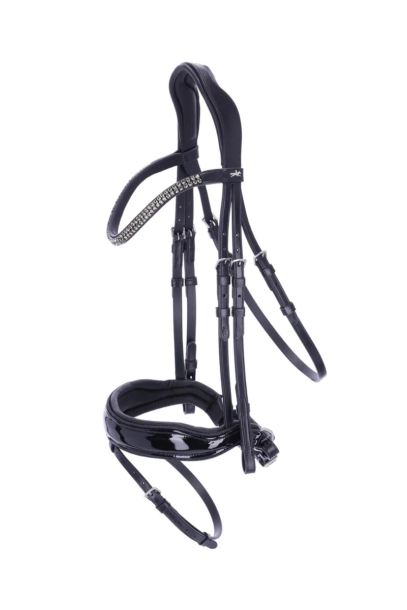 Schockemoehle Sports SP Valencia Trense Black/Patent/Silver V
