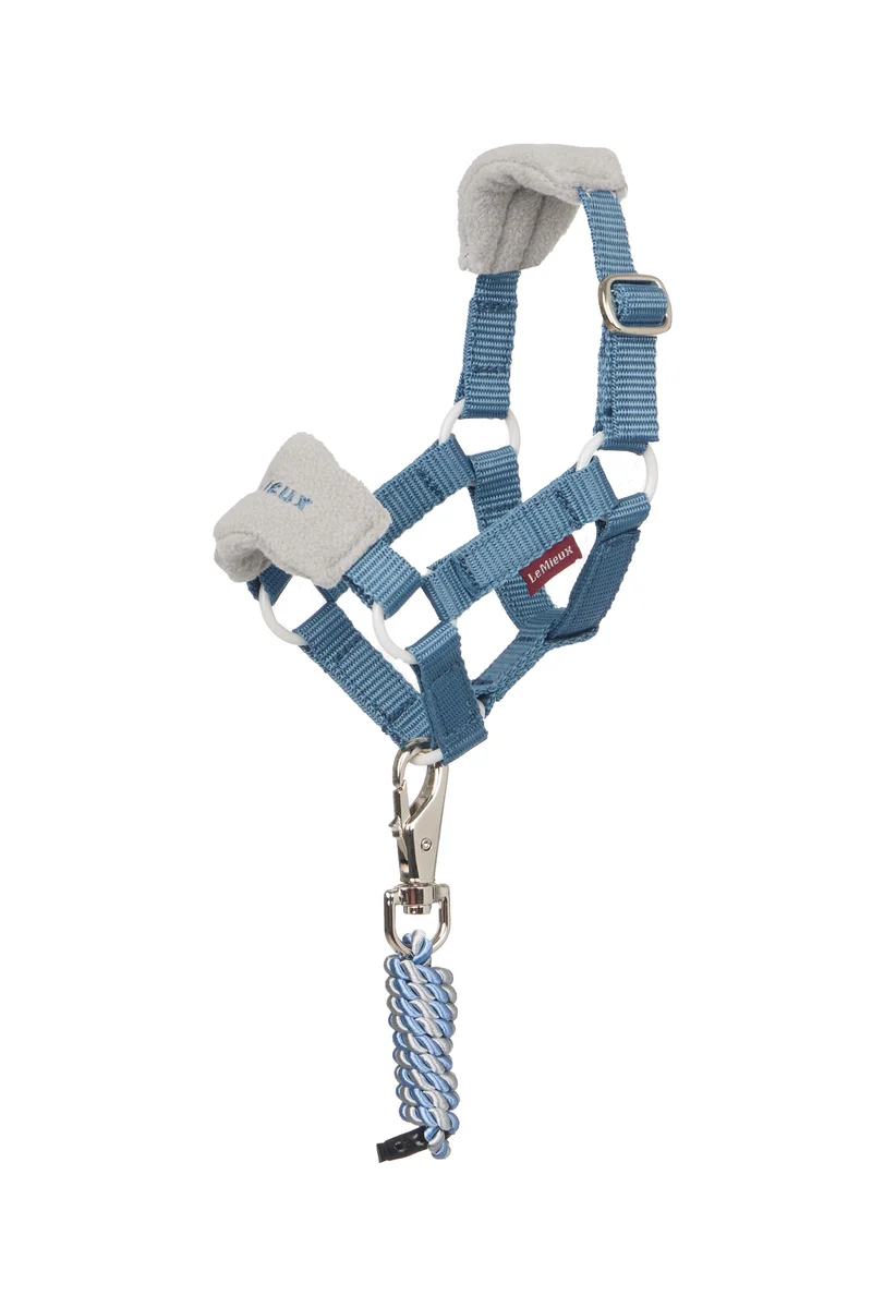 Vogue Spielpony Halfter und Führstrick Ice Blue Einheitsgröße