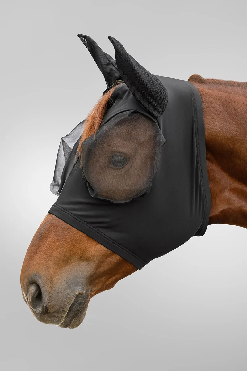 Flex Puck Fliegenmaske mit UV-Schutz Black X-Full