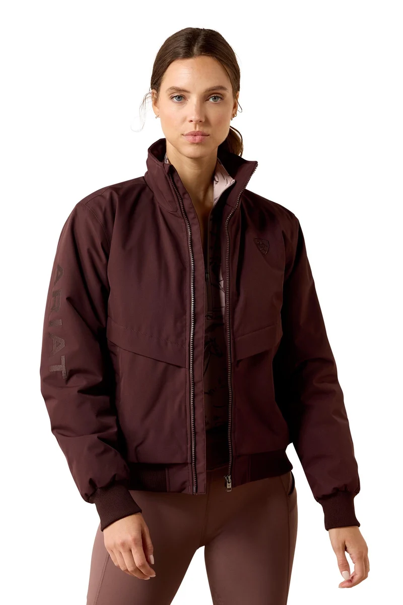Stable 2.0 Damen gefütterte Jacke Chocolate Plum S