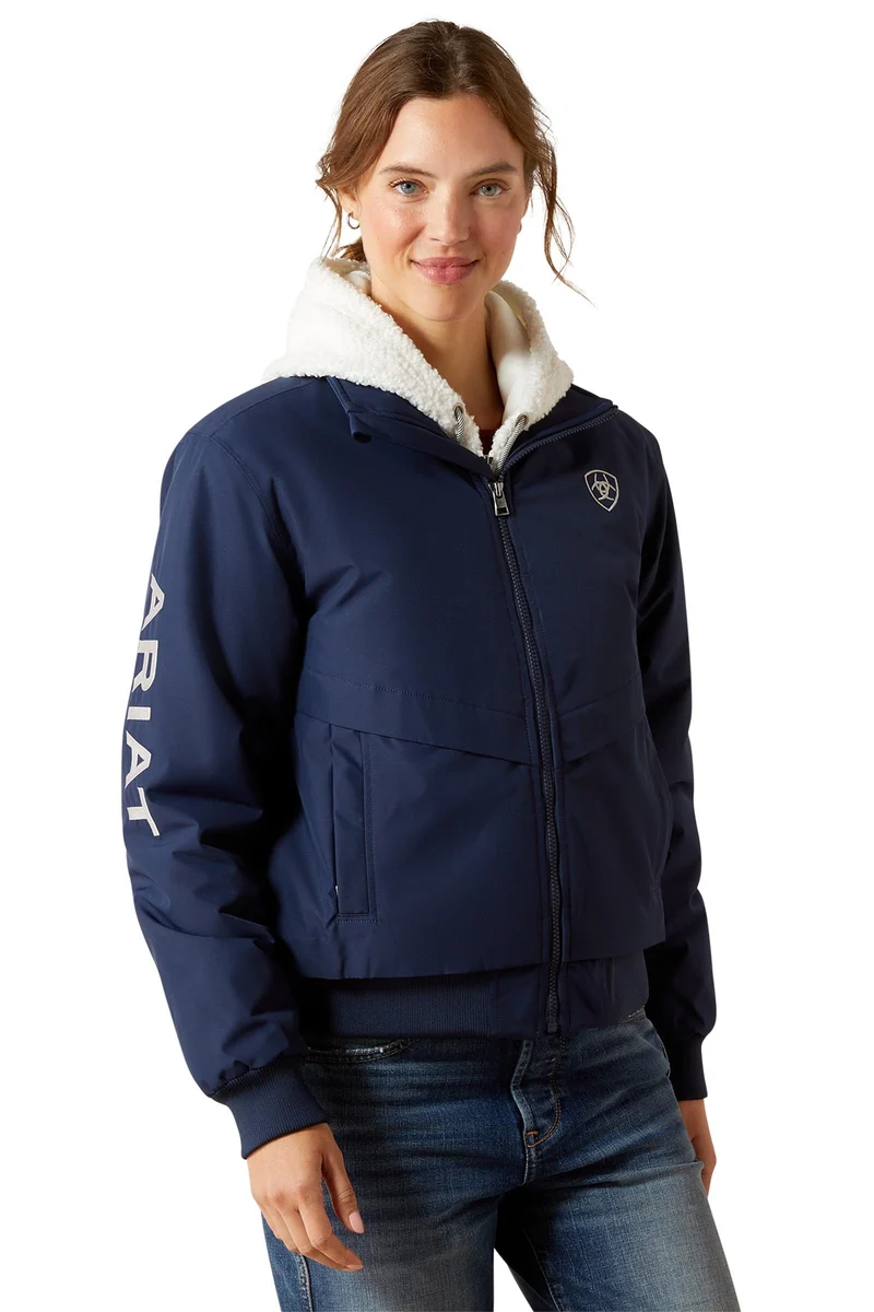 Stable 2.0 Damen gefütterte Jacke Navy M