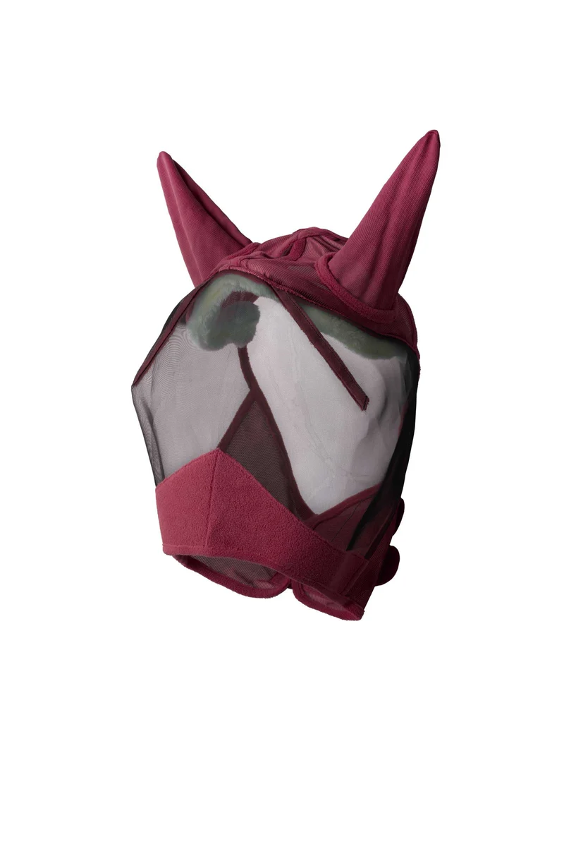 Comfort Fliegenmaske Burgandy XS