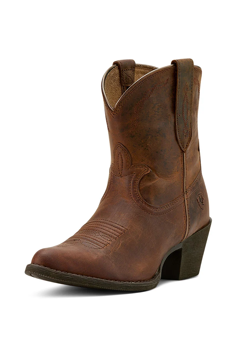 Maggie Damen Westernstiefel mit J-Zehenform Sassy Brown 41