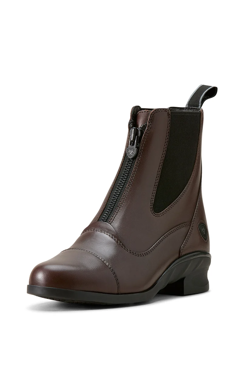 Heritage Damen Paddockstiefeletten mit Reißverschluss Light Brown 41