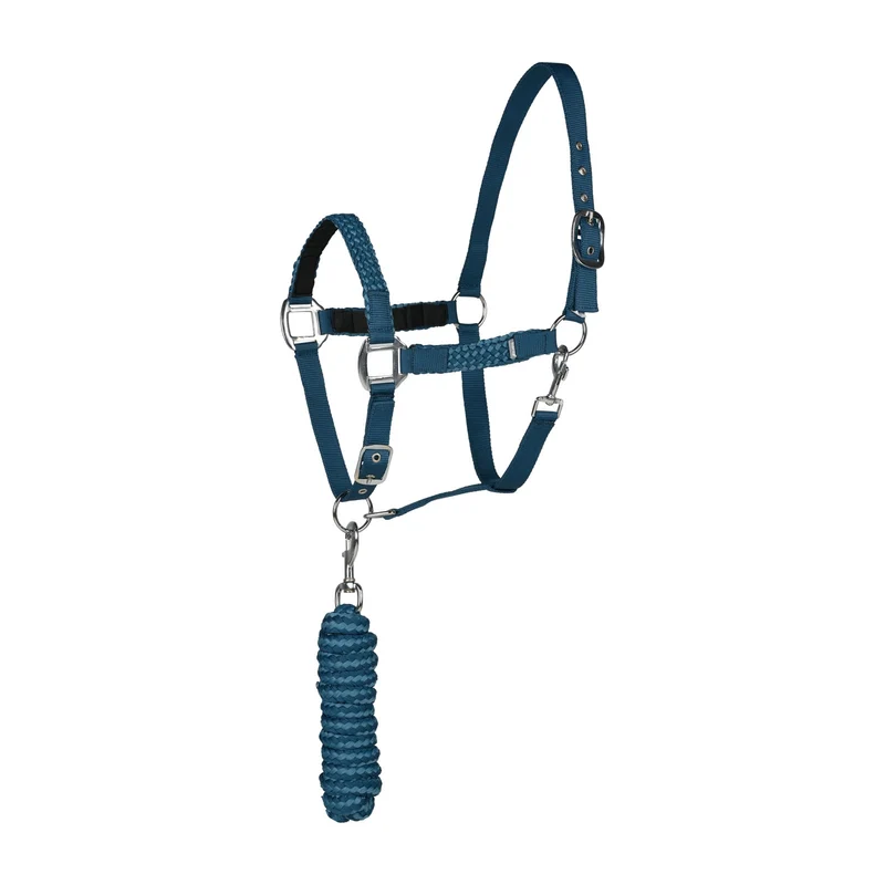 Chicago Halfter & Führstrick Set Lagoon Blue/Aegean Blue V