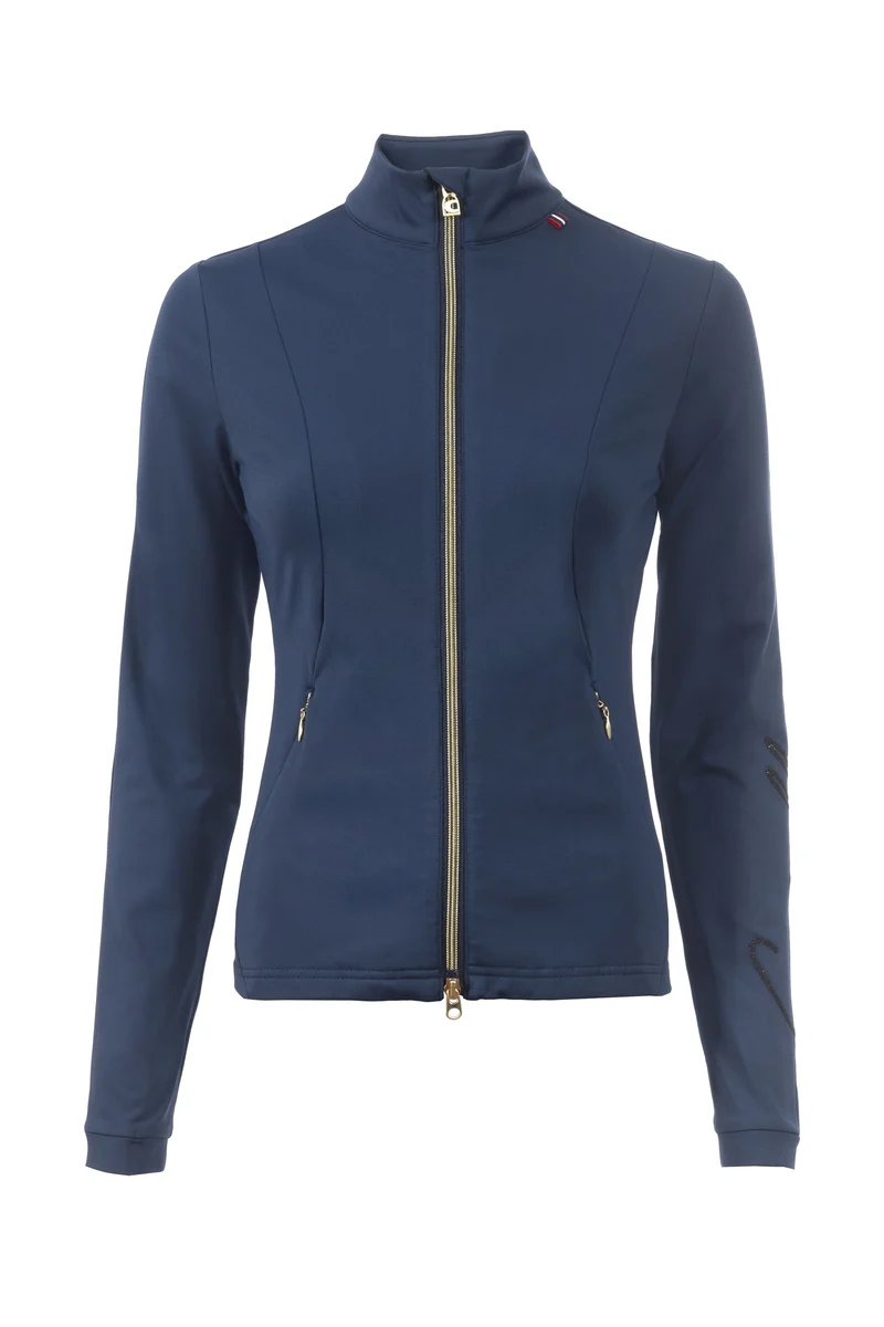 CAVALMADDIE Damenjacke mit Stehkragen Nightblue 40