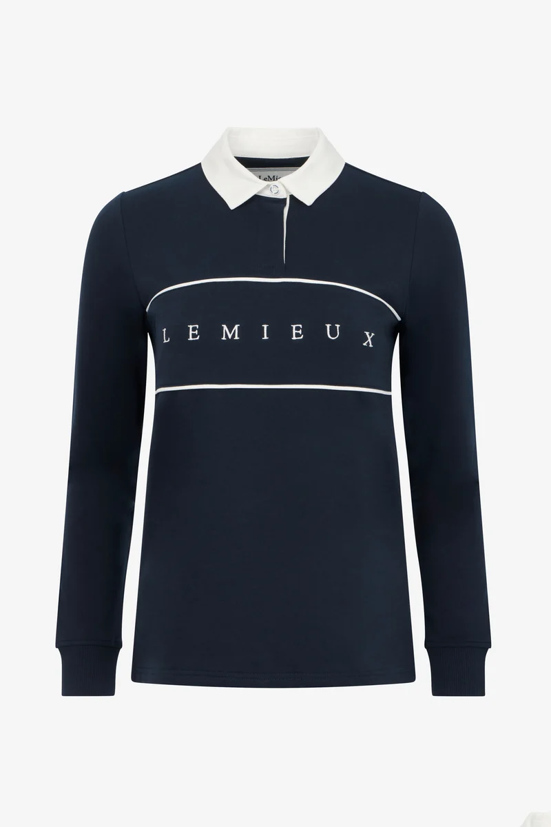 Rochelle Damen Rugby Shirt Navy 46