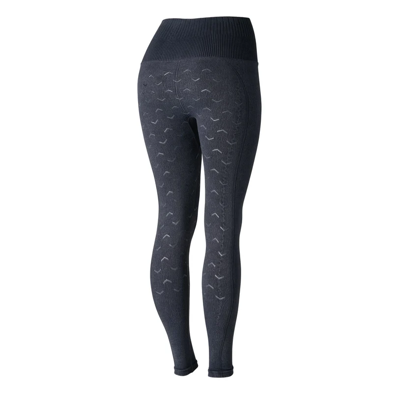Vanessa Reitleggings mit Vollbesatz, Nahtlos in Jeansoptik Denim Blue XS/S